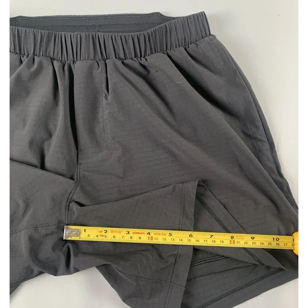 Mile Maker Ripstop Lined Short 6” Black